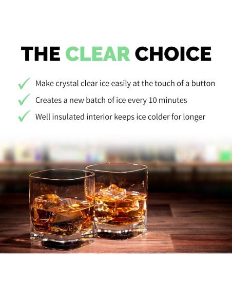 Máquina de Hielo Claro Luma Comfort IM200SS 18,14 kg/día