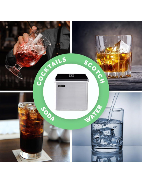 Máquina de Hielo Claro Luma Comfort IM200SS 18,14 kg/día