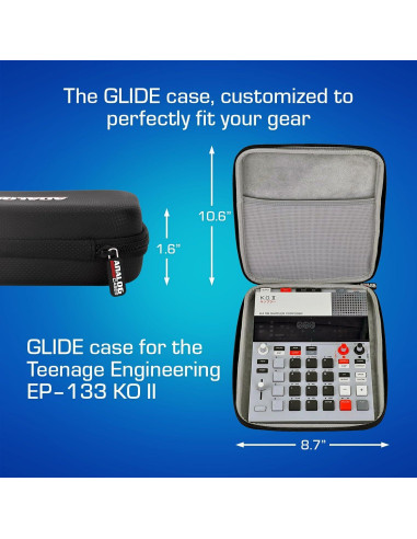 Funda Compacta Analog Cases EP-133 K.O. II Gris