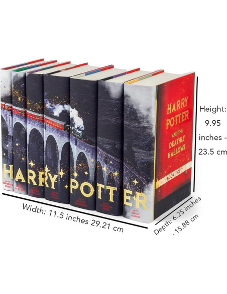 Conjunto de 7 libros Harry Potter Juniper Books - Diseño tren