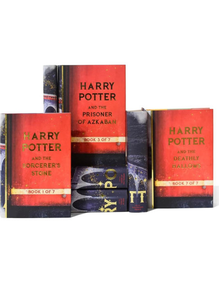 Conjunto de 7 libros Harry Potter Juniper Books - Diseño tren