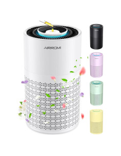 Purificador de Aire AIRROMI A2001 HEPA para Mascotas 91 m