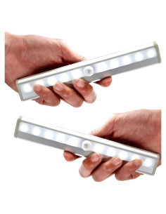 Luz LED de Paso con Sensor AUTIDEFY, Paquete de 2, 19cm