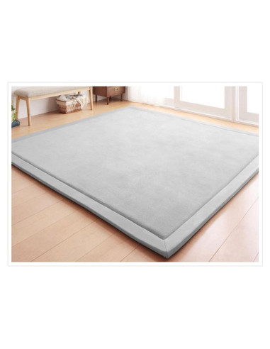 Alfombra de Guardería Loartee 1,50m Antideslizante Gris