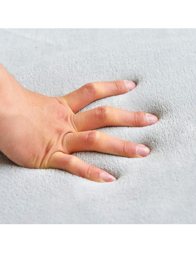 Alfombra de Guardería Loartee 1,50m Antideslizante Gris