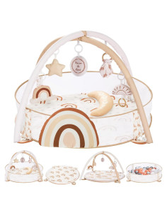 Gimnasio para Bebés Crisschirs 6 en 1 XL con Tarjetas