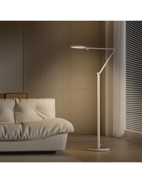 Lámpara de Pie LED Honeywell F01WT Regulable con Control Remoto