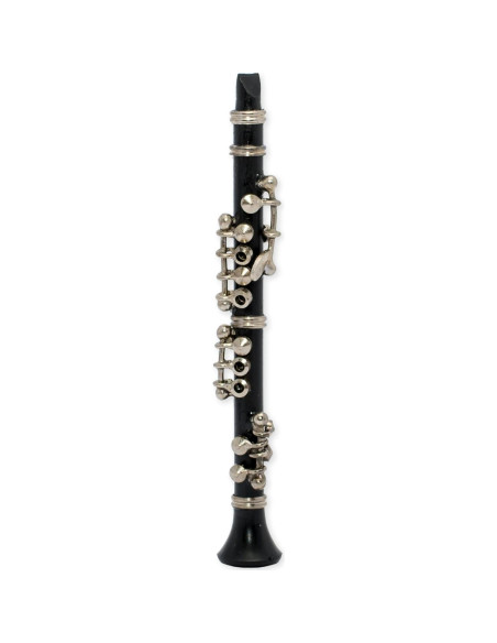 Réplica Miniatura Clarinete Negro Broadway 7,62 cm con Estuche Réplica Miniatura Clarinete Negro Broadway 7,62 cm con Estuche