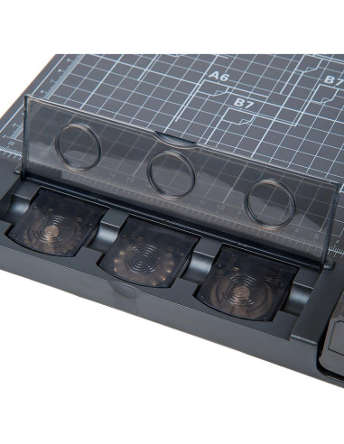 Cortadora Rotativa Jielisi A4 3 en 1 con 3 Cuchillas