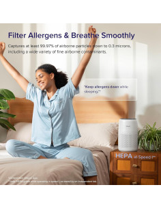 Purificador de Aire LEVOIT Core Mini-P Blanco 7W 23.9m 2