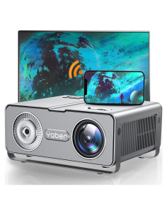 Proyector YABER U10 SE Nativo 1080P WiFi Bluetooth 4K
