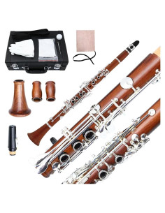 Clarinete Yinfente en Si bemol de Palo de Rosa 17 Llaves