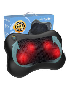 Masajeador Zyllion ZMA-13 para Espalda y Cuello con Calor