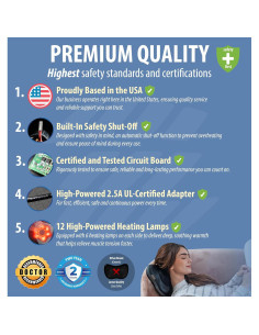 Masajeador Zyllion ZMA-13 para Espalda y Cuello con Calor 2