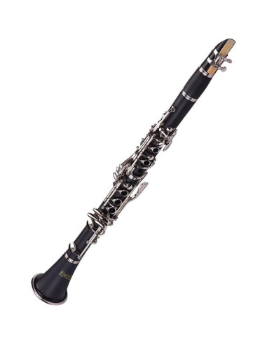 Clarinete Bb 17 llaves MW073 para principiantes con estuche