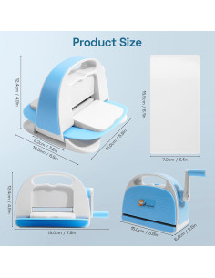 Mini Máquina de Troquelado Kokorosa 1134 Manual 7,62 cm 2