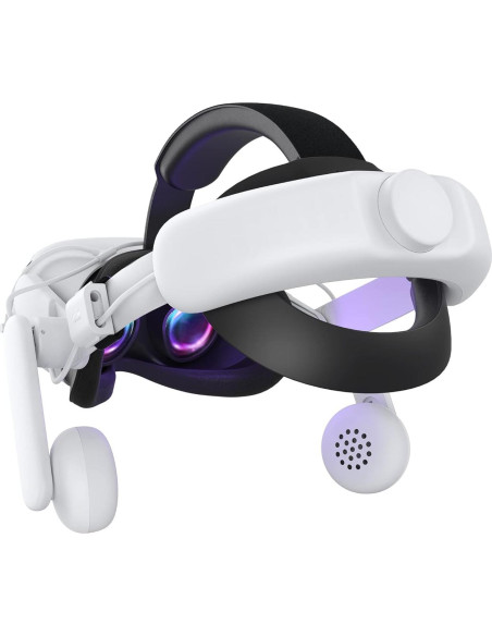 Correa de Cabeza KIWI design con Batería 6400mAh para Quest 2