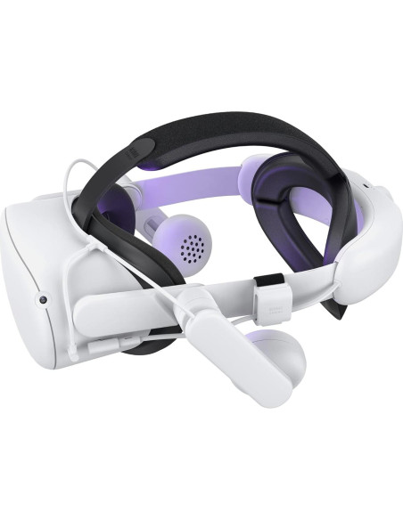 Correa de Cabeza KIWI design con Batería 6400mAh para Quest 2