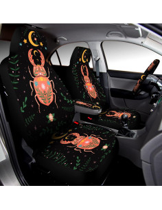 Riakrum Juego Completo Cubiertas de Asiento Coche Escarabajo 2