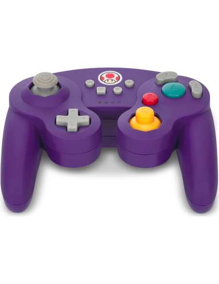 Controlador Inalámbrico PowerA GameCube para Nintendo Switch - Toad Controlador Inalámbrico PowerA GameCube para Nintendo Switch - Toad