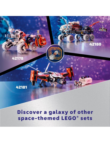 LEGO Technic Cargador Espacial LT78 42178 - Juguete 435 Piezas