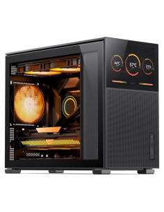 Caja de PC Jonsbo D31 MESH Negro Micro ATX con Pantalla