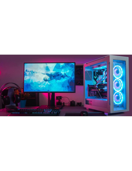 Caja Thermaltake Divider 500 TG Snow ARGB ATX Vidrio
