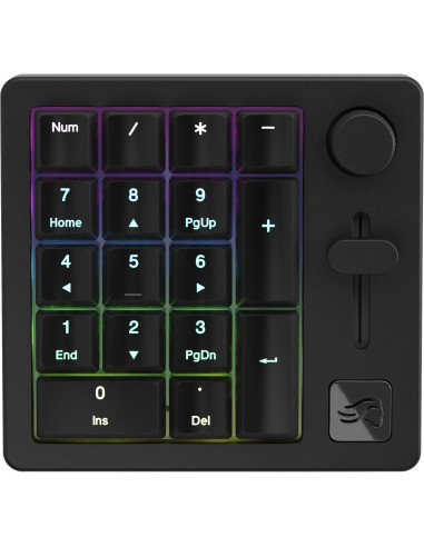 Teclado Numérico Mecánico Glorious GMMK Negro - 10 Teclas