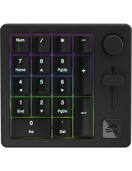Teclado Numérico Mecánico Glorious GMMK Negro - 10 Teclas