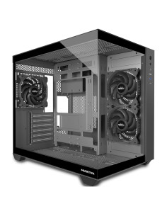 Caja de PC Gaming MUSETEX Y6 ATX con Vidrio Templado 3 Ventiladores