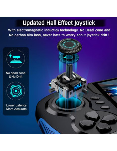 Controlador Gammeefy Pro para Nintendo Switch con Efecto Hall 2