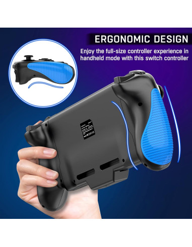 Controlador Gammeefy Pro para Nintendo Switch con Efecto Hall