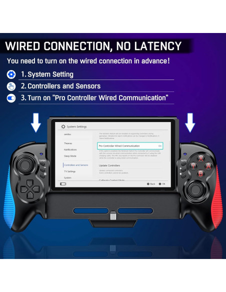 Controlador Gammeefy Pro para Nintendo Switch con Efecto Hall