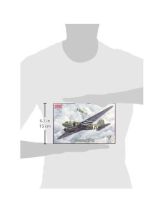 Kit de Modelo de Aviación Roden C-47 Skytrain 1/144 2