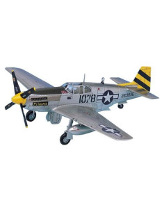 Modelo P-51C Mustang Academia El Luchador 1/72 Detalles
