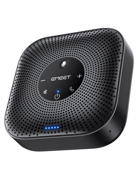 Altavoz de Conferencia EMEET M0 Plus - 4 Micrófonos AI 360