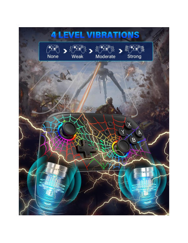 Controlador Inalámbrico DBEPANK Pro para Nintendo Switch