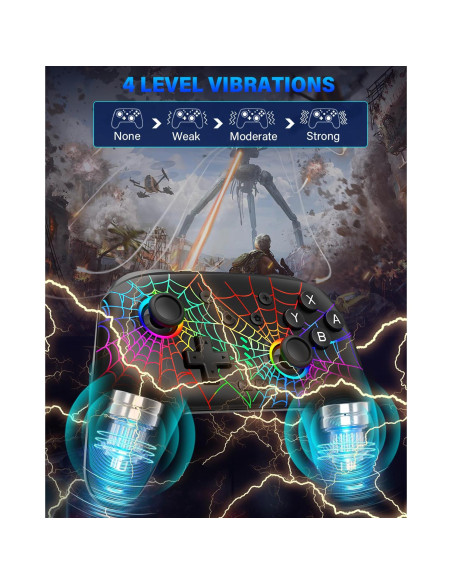 Controlador Inalámbrico DBEPANK Pro para Nintendo Switch