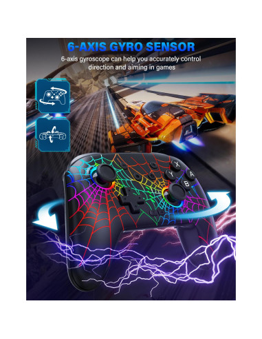 Controlador Inalámbrico DBEPANK Pro para Nintendo Switch