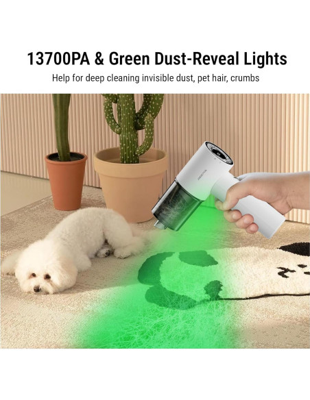 Aspiradora de Coche Inalámbrica Portátil 4 en 1 AP10 14KPA