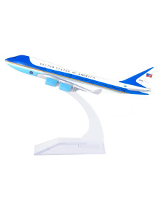 Modelo de avión Boeing 747 Air Force One 1:400 Metal