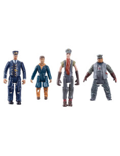 Miniaturas El Expreso Polar Lionel 4 Figuras Accesorio
