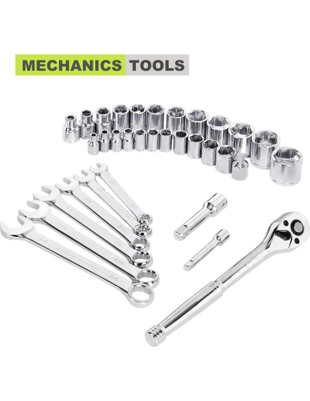 Juego de Herramientas FASTPRO 267 Piezas con Bolsa 33 cm