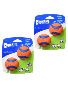Chuckit! Ultra Ball Juguete para Perros 4 Pelotas 11.4 cm