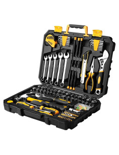 DEKOPRO Kit de Herramientas 158 Piezas para el Hogar