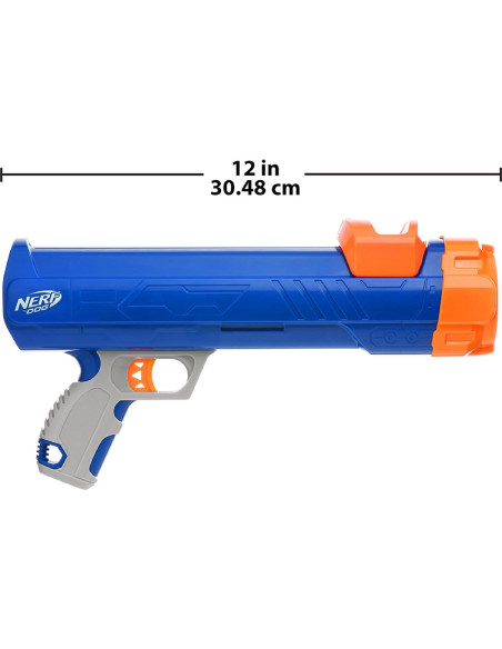 Blaster Nerf Dog 30.48cm con Pelotas de Tenis 5.08cm