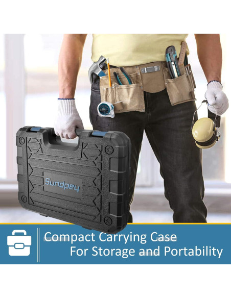 Kit de Herramientas Sundpey 148 Piezas - Básico para el Hogar