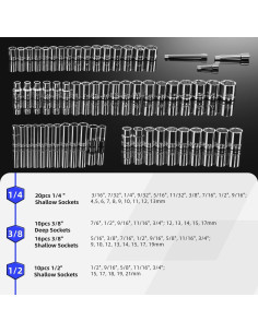 Juego de Herramientas Prostormer 240 Piezas con Caja Aluminio 2
