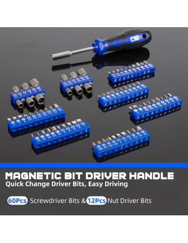 Juego de Herramientas Prostormer 240 Piezas con Caja Aluminio