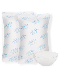 Paquetes de Gel de Sílice Deshidratante SmKitGod 100g (10 Unidades)